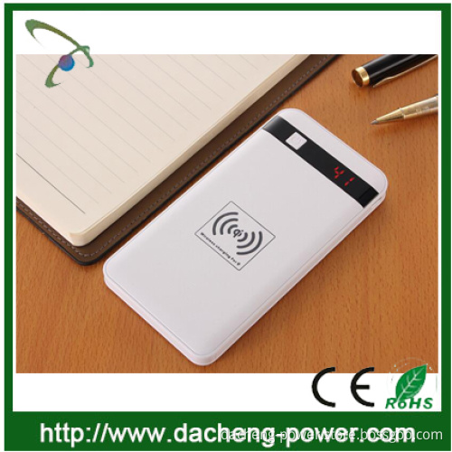 2in1 function wireless power bank 5000mAH with led power display